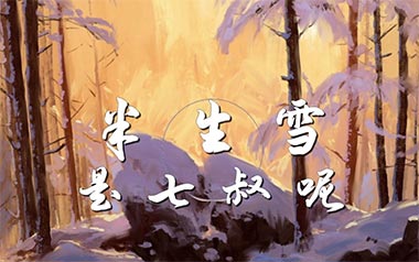 《半生雪吉他谱》是七叔呢_G调六线谱_第七城市制谱