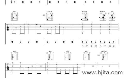 周杰伦《一点点》吉他谱_C调完整版_《一点点》吉他弹唱谱