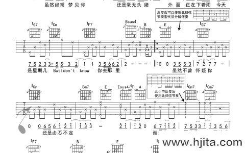 你要的爱吉他谱_戴佩妮_E调中级版_吉他弹唱演示/教学