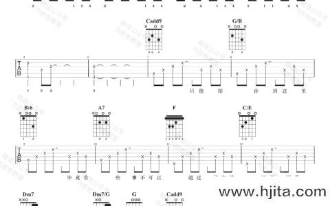 杨丞琳版暧昧吉他谱_C调原版_杨丞琳